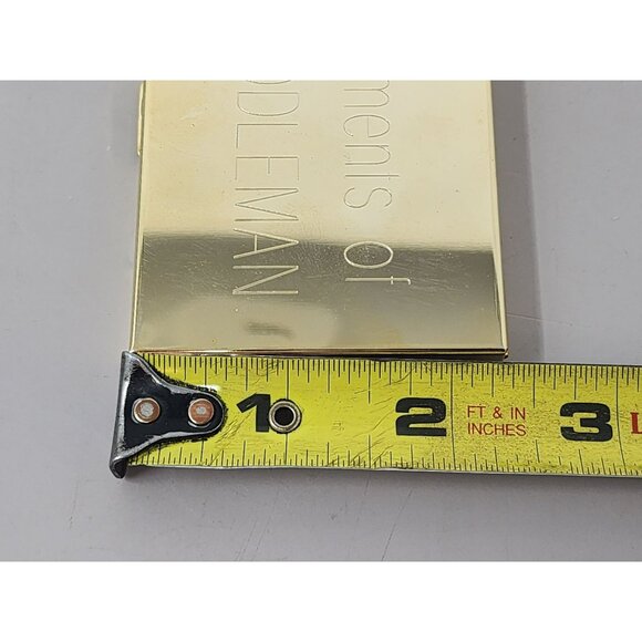 Vintage Concord Gold-Tone Business Card Holder & LCD Calculator‎ - Picture 9 of 10